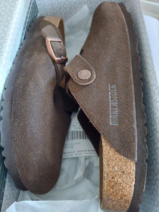 Birkenstock Shoes - NWT Birkenstock Boston SF Mocha